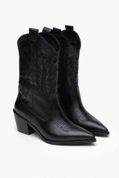 DOXY Western Boots Black